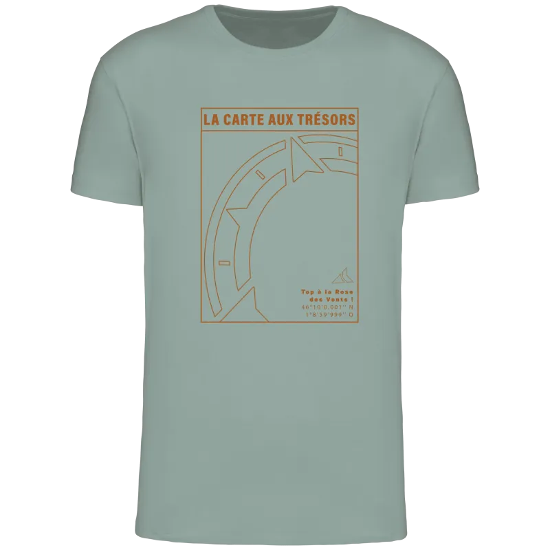 Tee shirt Bio Enfant Timbre 2 La Carte aux Trésors