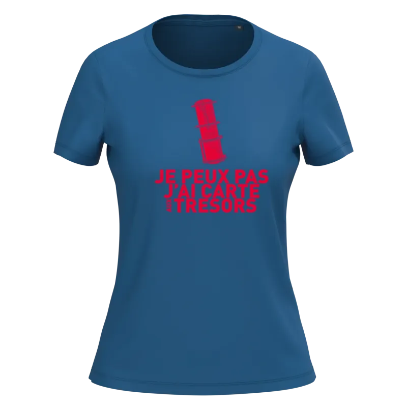 Tee shirt Bio Femme Capsule Bicolore La Carte aux Trésors