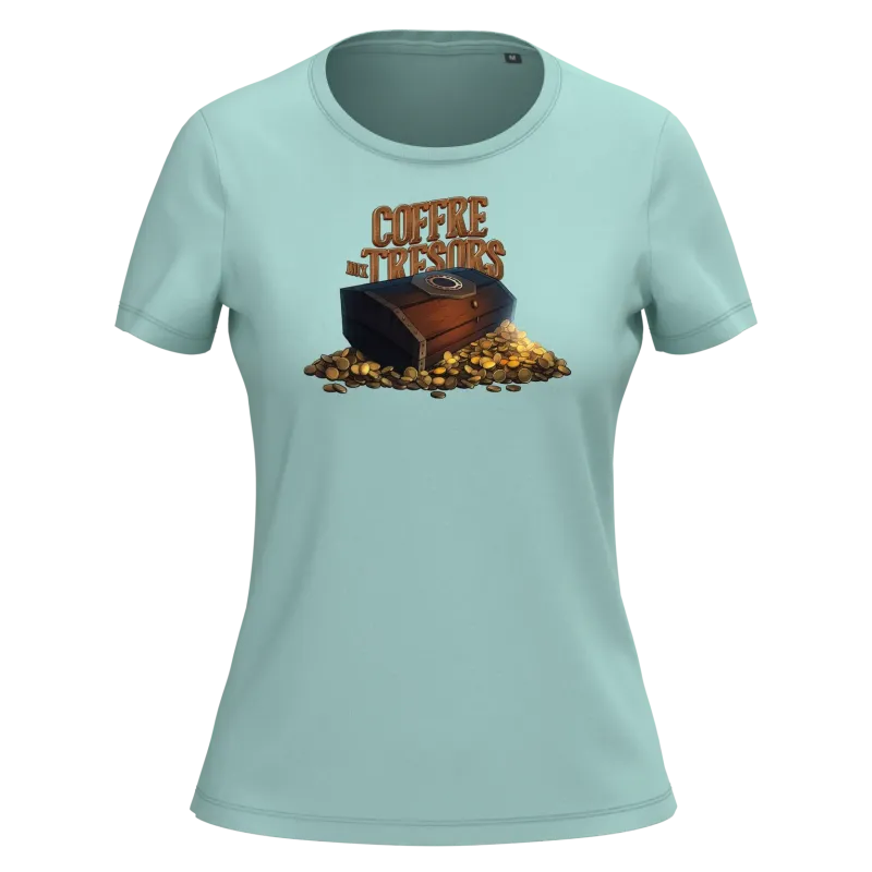 Tee shirt Bio Femme Coffre aux Trésors La Carte aux Trésors