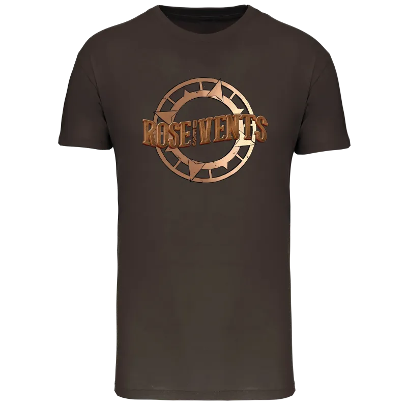 Tee shirt Bio Homme Rose des Vents La Carte aux Trésors