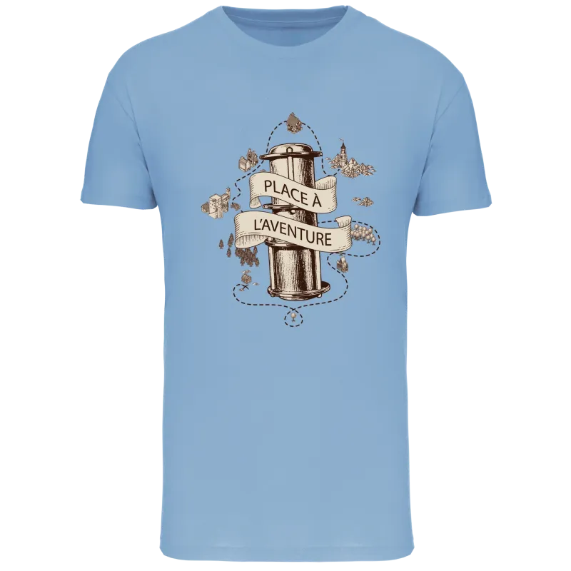 Tee shirt Bio Enfant Place à l'Aventure La Carte aux Trésors