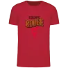 Tee shirt Bio Homme Equipe Rouge La Carte aux Trésors