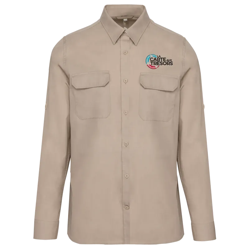 Chemise Safari Homme La Carte aux Trésor