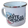 Mug en acier Emaillé 284ml La Carte aux Trésors