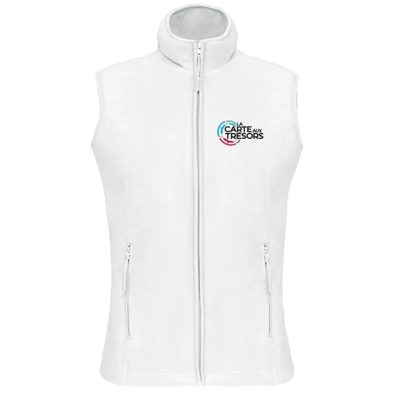 Bodywarmer polaire Femme La Carte aux Trésors