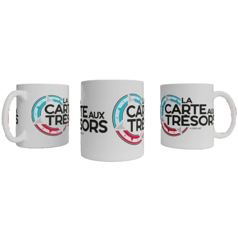 Mug céramique La Carte aux Trésors