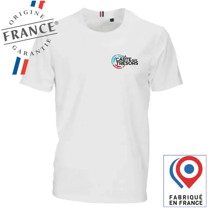 Tee shirt Unisexe Fabrication Française La carte aux Trésors