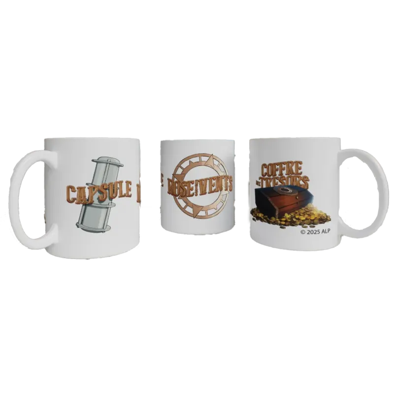 Mug céramique Quête de l'Or La Carte aux Trésors
