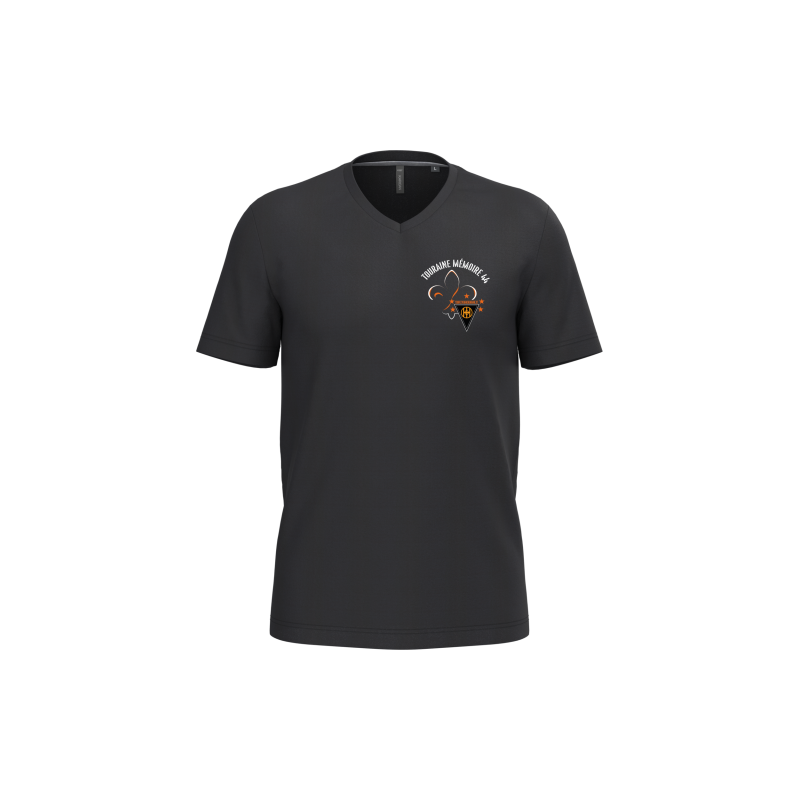 Tee shirt Col V Femme MVCG Touraine Mémoire 44