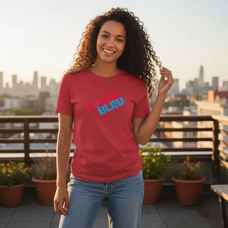 Tee shirt Bio Femme Bicolore La Carte aux Trésors